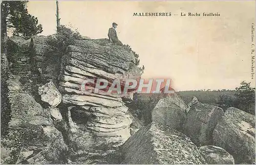 Cartes postales Malesherbes La Roche Feuilleree