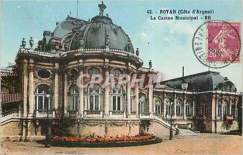 Cartes postales Royan (Cote d'Argent) Le Casino Municipal