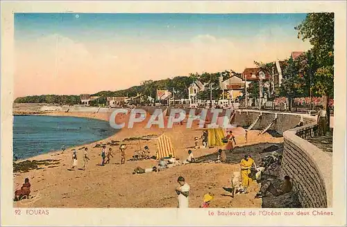 Cartes postales Fouras Le Boulevard de l'Ocean aux deux Chenes