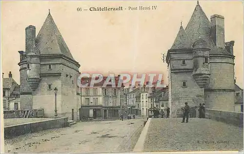 Cartes postales Chatellerault Pont Henri IV