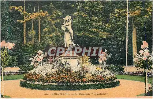 Cartes postales Strasbourg A L'Orangerie Ganseliesel