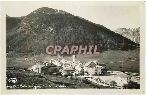 Cartes postales moderne Val d'Isere Vue Generale et Tete de Solaise