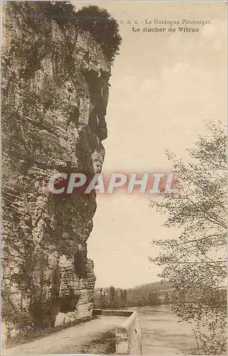 Cartes postales La Dordogne Pittoresque Le Rocher de Vitrac