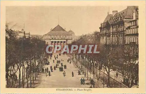 Cartes postales Strasbourg Place Broglie