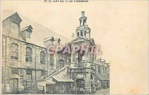 Cartes postales Laval La Cathedrale