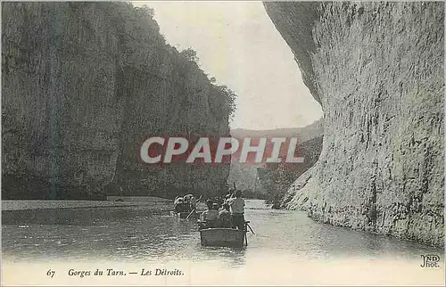 Cartes postales Gorges du Tarn Les Detroits