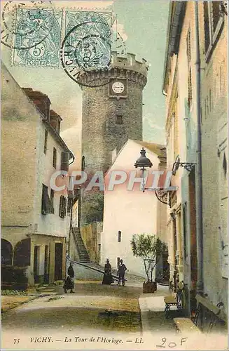 Cartes postales Vichy La Tour de l'Horloge