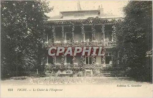 Cartes postales Vichy Le Chalet de l'Empereur