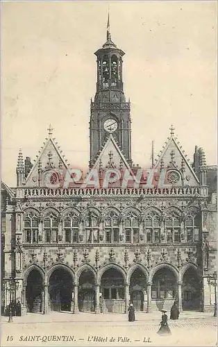 Cartes postales Saint Quentin L'Hotel de Ville