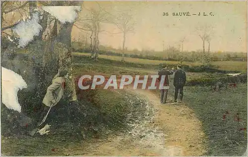 Cartes postales Sauve Gendarmes