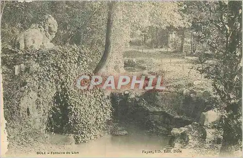 Cartes postales Dole Fontaine du Lion