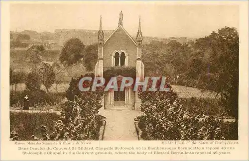 Cartes postales Maison Mere des Soeurs de la Charite de Nevers dans l'enclois du Couvent St Gildard