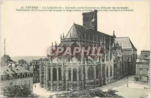 Cartes postales Nevers La Cathedrale