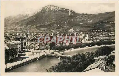 Cartes postales moderne Grenoble Vue Generale et le Moucherotte