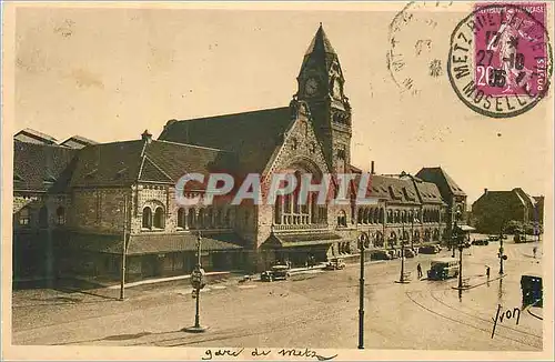 Cartes postales Metz (Moselle) La Douce France La Gare Centrale