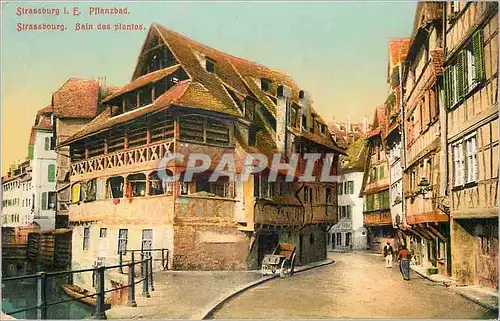 Cartes postales Strassbourg Bain des Plantes