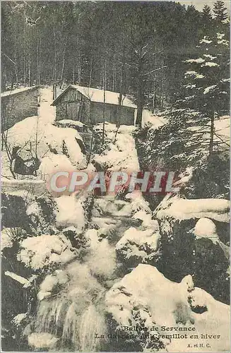 Cartes postales Ballon de Servance Cremillot en Hiver