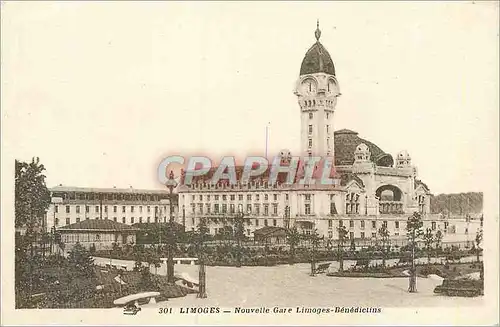 Cartes postales Limoges Nouvelle Gare Limoges Benedictins