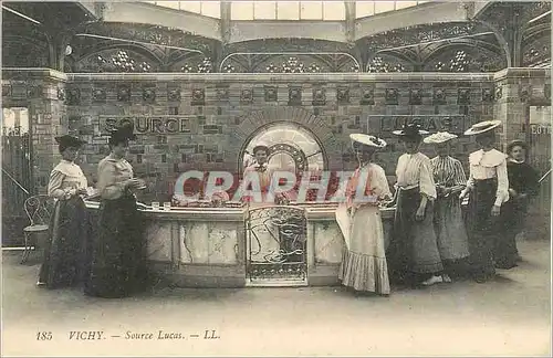 Cartes postales Vichy Source Lucas