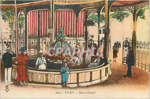 Cartes postales Vichy Source Chomel