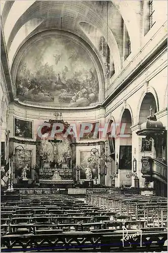 Cartes postales moderne Choisy le Roi (Seine) Image de France Interieur de l'Eglise Saint Louis