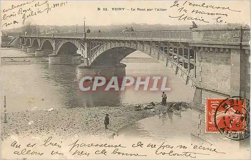 Cartes postales Vichy Le Pont sur l'Allier