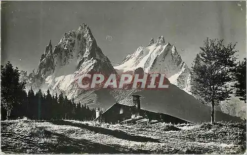 Cartes postales moderne Au Pays de Mont Blanc La vie est rude dans le Chalet