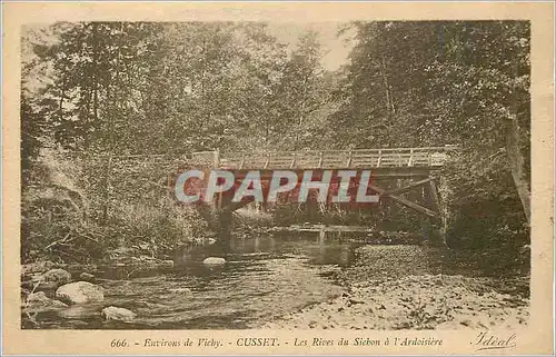 Cartes postales Environs de Vichy Cusset Les Rives du Sichon a l'Ardoisiere