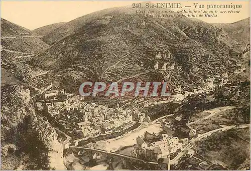 Cartes postales Ste Enimie Vue Panoramique