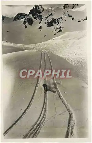 Cartes postales moderne Chamonix Mont Blanc Piste du Brevent Ski