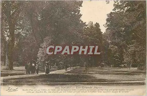 Cartes postales Vichy Les Grands Parcs