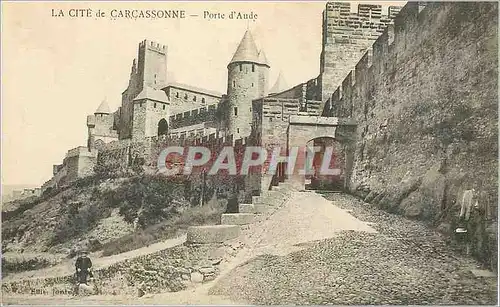 Cartes postales La Cite de Carcassonne Porte d'Aude