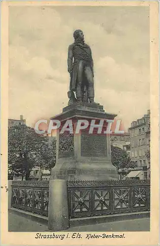 Cartes postales Strassburg i Els Xleber Denkmal