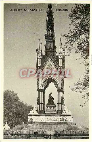 Cartes postales London Albert Memorial