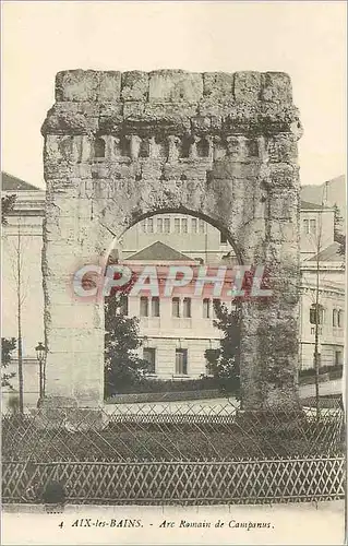 Cartes postales Aix les Bains Arc Romain de Campanus