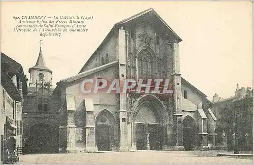 Cartes postales Chambery La Cathedrale (1430)