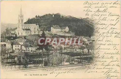 Cartes postales La Tour du Pin (carte 1900)