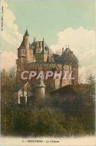 Cartes postales Menthon Le Chateau