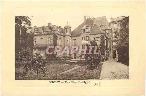 Cartes postales Vichy Pavillon Sevigne