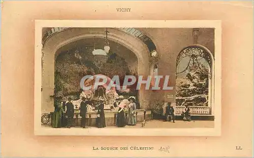 Cartes postales Vichy La Source des Celestins