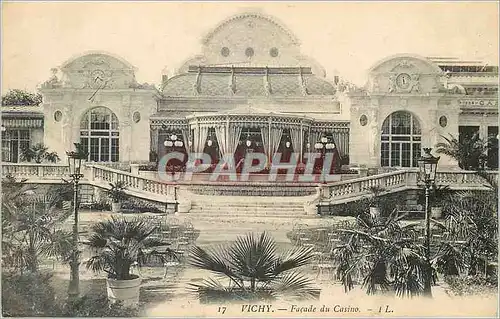 Cartes postales Vichy Facade du Casino