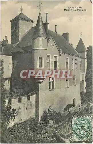 Cartes postales Vichy Maison de Baillage