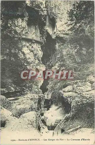 Cartes postales Environs d'Annecy les Gorges du Fier