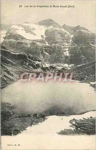 Cartes postales Lac de la Vogeallaz et Mont Ruant (Sixt)