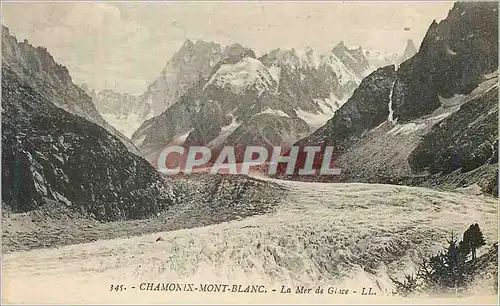 Cartes postales Chamonix Mont Blanc la Mer de Glace