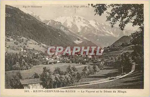 Cartes postales Saint Gervais les Bains