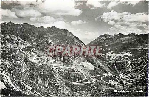 Cartes postales moderne Gotthardstrasse Tremola