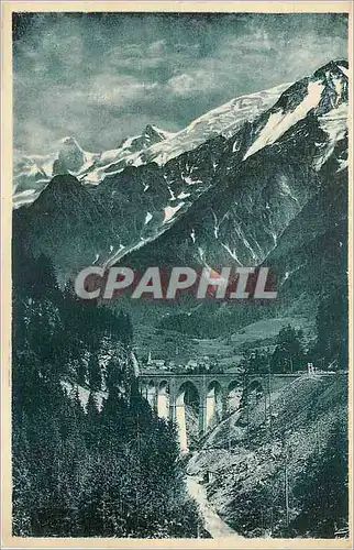 Cartes postales Chamonix Viaduc Sainte Marie