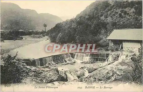 Cartes postales Bange La Savoie Pittoresque Le Barrage