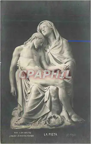 Cartes postales Aix les Bains Abbaye d'Hautecombe La Pieta